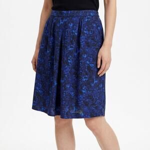 Noa Noa  Blue Knee Length Casual Abstract Skirt Women Size S